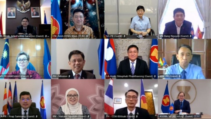Việt Nam tham dự cuộc họp Ủy ban Hợp tác chung ASEAN-Trung Quốc lần thứ 22