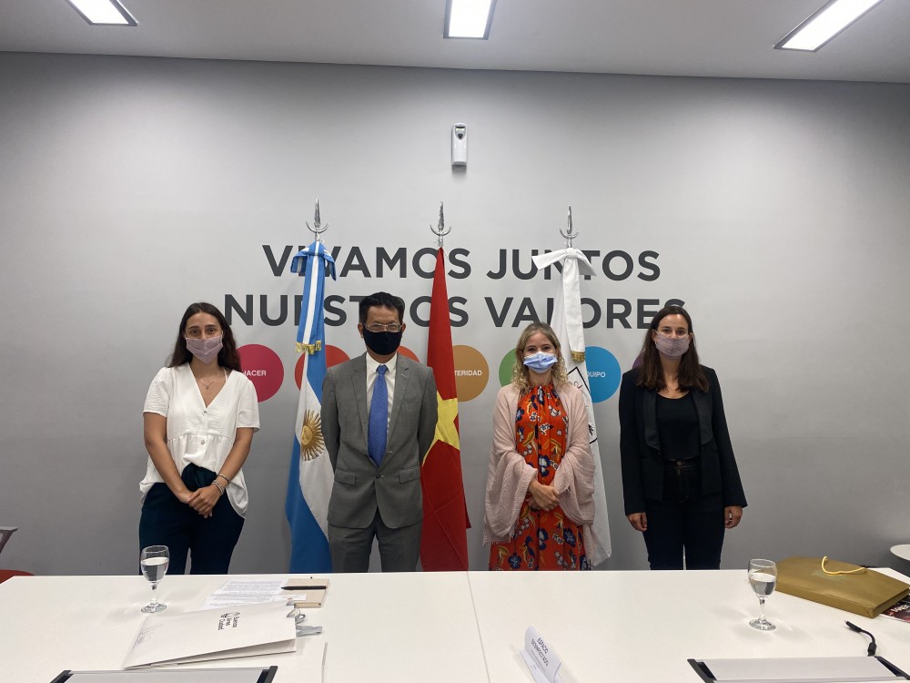 Triển khai hiệu quả các thoả thuận hợp tác giữa Hà Nội và Buenos Aires