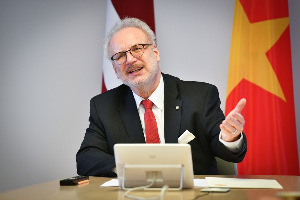Tổng thống Latvia, Ngài Egils Levits