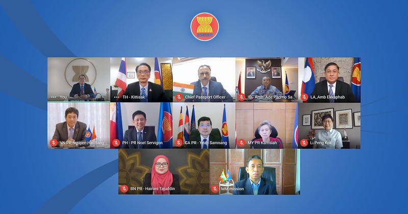 Đại sứ Nguyễn Hải Bằng, Trưởng Phái đoàn Đại diện thường trực Việt Nam tại ASEAN đã tham dự cuộc họp Ủy ban hợp tác chung ASEAN-Ấn Độ.
