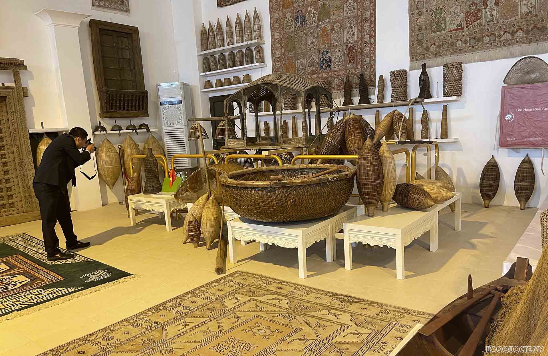 Khai trương Góc ngư cụ truyền thống của Việt Nam tại Saudi Arabia