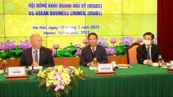 Trưởng ban Kinh tế Trung ương làm việc với đoàn Hội đồng Kinh doanh Hoa Kỳ-ASEAN