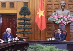 Thủ tướng Phạm Minh Chính tiếp Giám đốc Chương trình Việt Nam tại Đại học Harvard