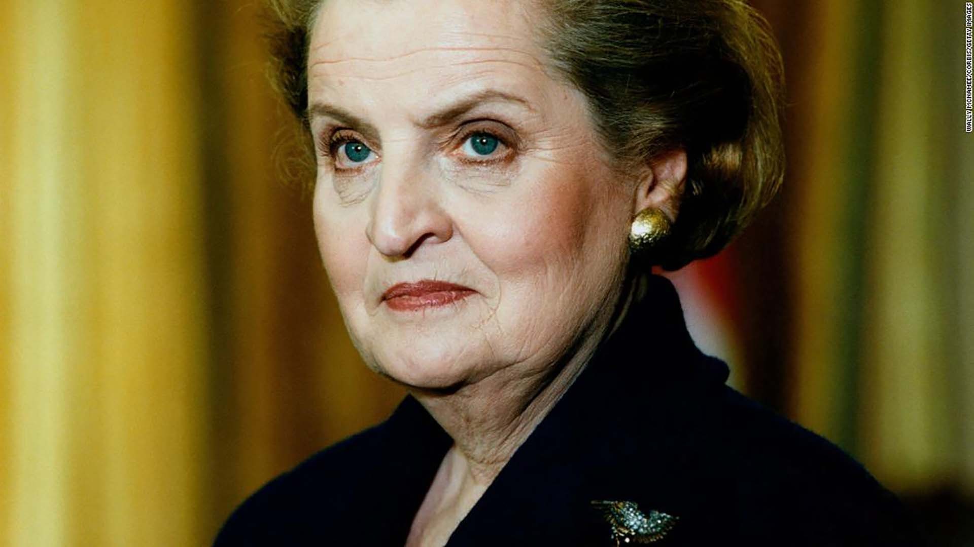 Bà Madeleine Albright. (Nguồn: CNN)