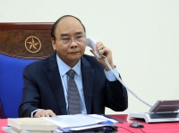 Dịch Covid-19: Thủ tướng Nguyễn Xuân Phúc điện đàm với Thủ tướng Liên bang Nga