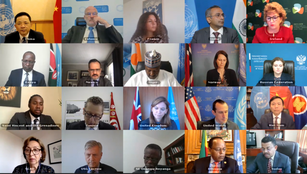 Hội đồng Bảo an Liên hợp quốc đã tiến hành họp công khai trực tuyến về tình hình Abyei và hoạt động của UNISFA
