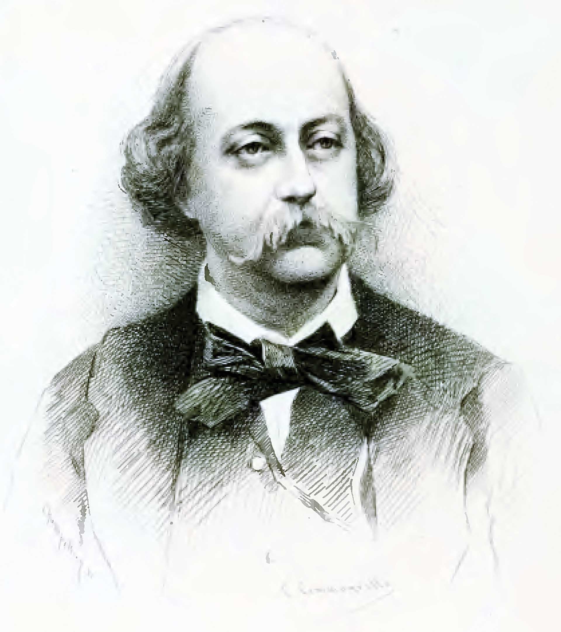 Nhà văn hiện thực Flaubert Gustave.