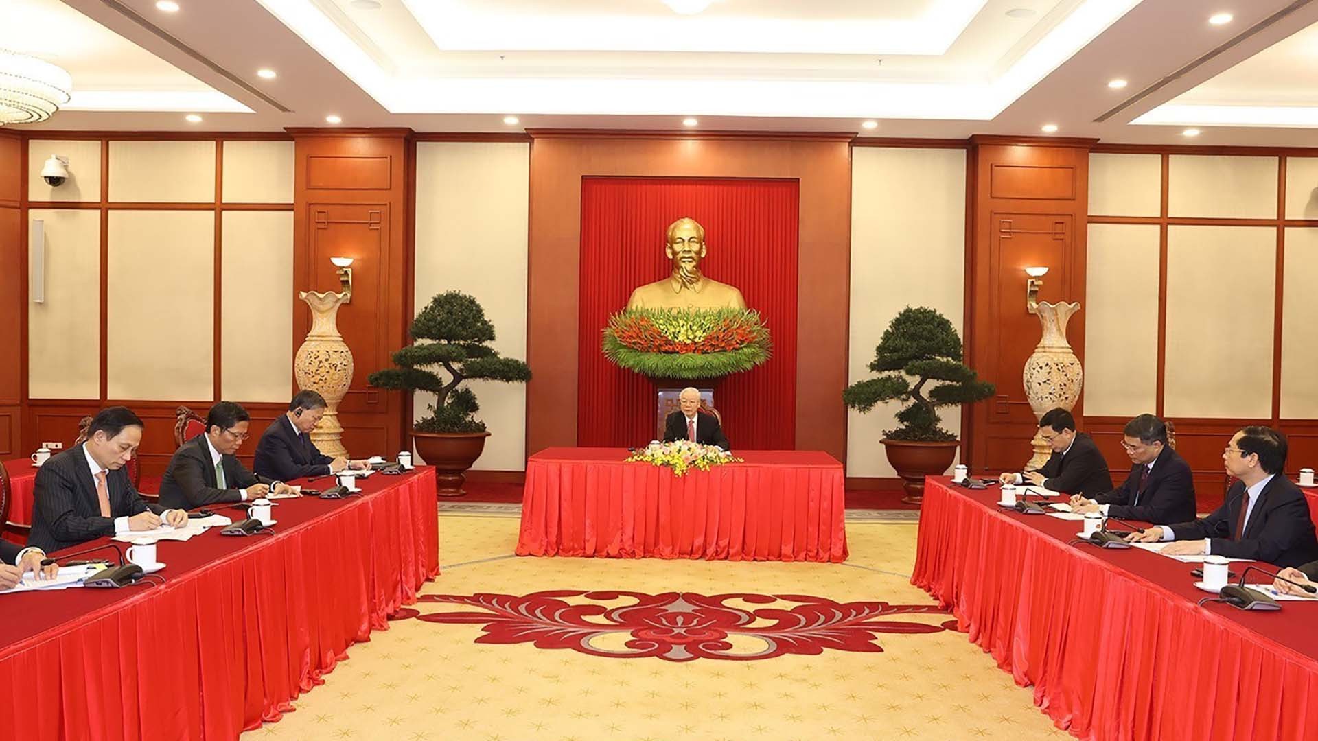 Tổng Bí thư Nguyễn Phú Trọng điện đàm với Thủ tướng Ấn Độ Narendra Modi