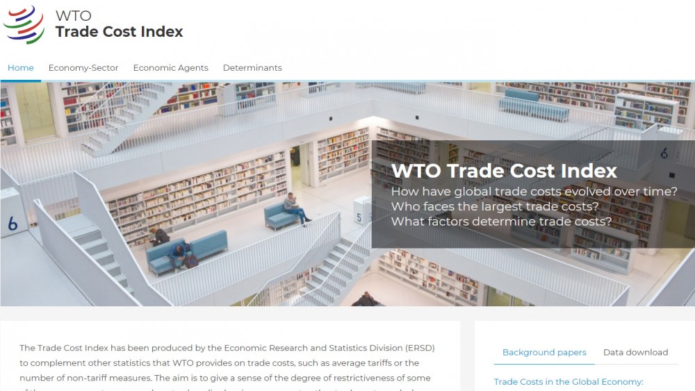 Chỉ số Chi phí Thương mại của WTO được công bố ngày 30/4