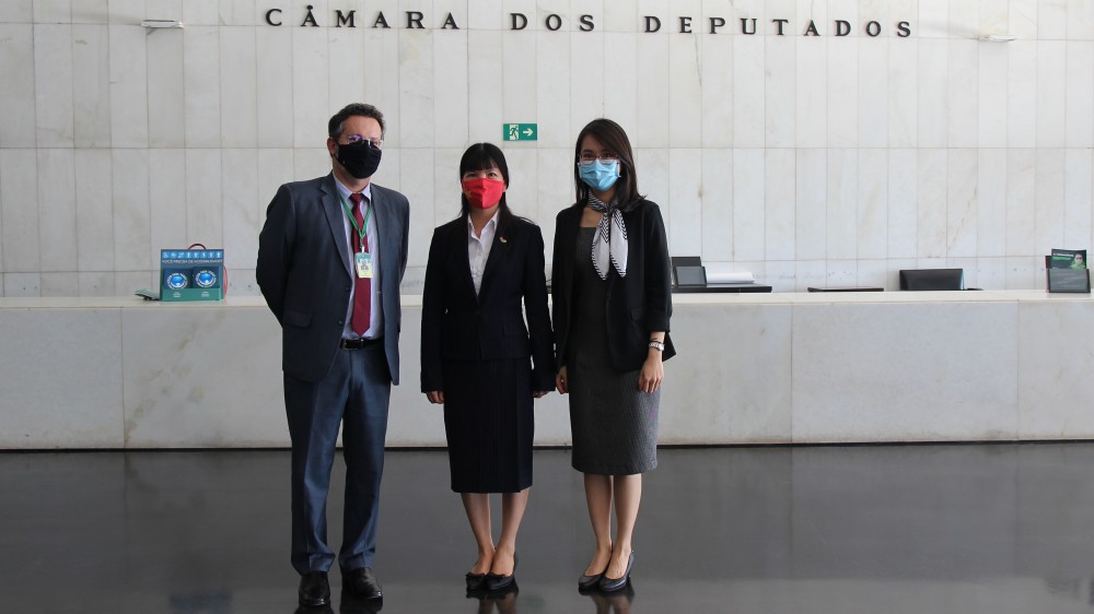 Đại sứ quán Việt Nam tại Brazil trao tặng 10 ngàn khẩu trang y tế cho Hạ viện  Brazil