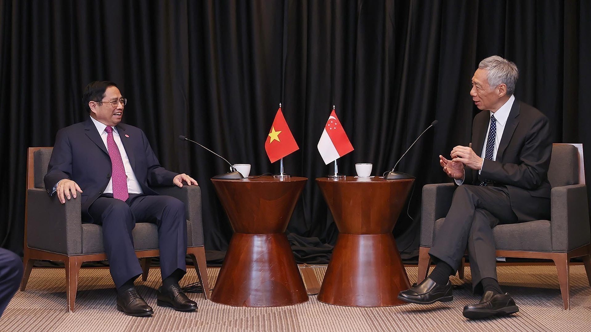 Thủ tướng Phạm Minh Chính: Singapore là một trong những đối tác quan trọng đối với công cuộc phát triển của Việt Nam