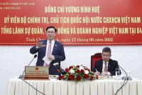 Chủ tịch Quốc hội thăm Tổng lãnh sự quán Việt Nam và gặp mặt cộng đồng người Việt Nam tại 4 tỉnh Nam Lào