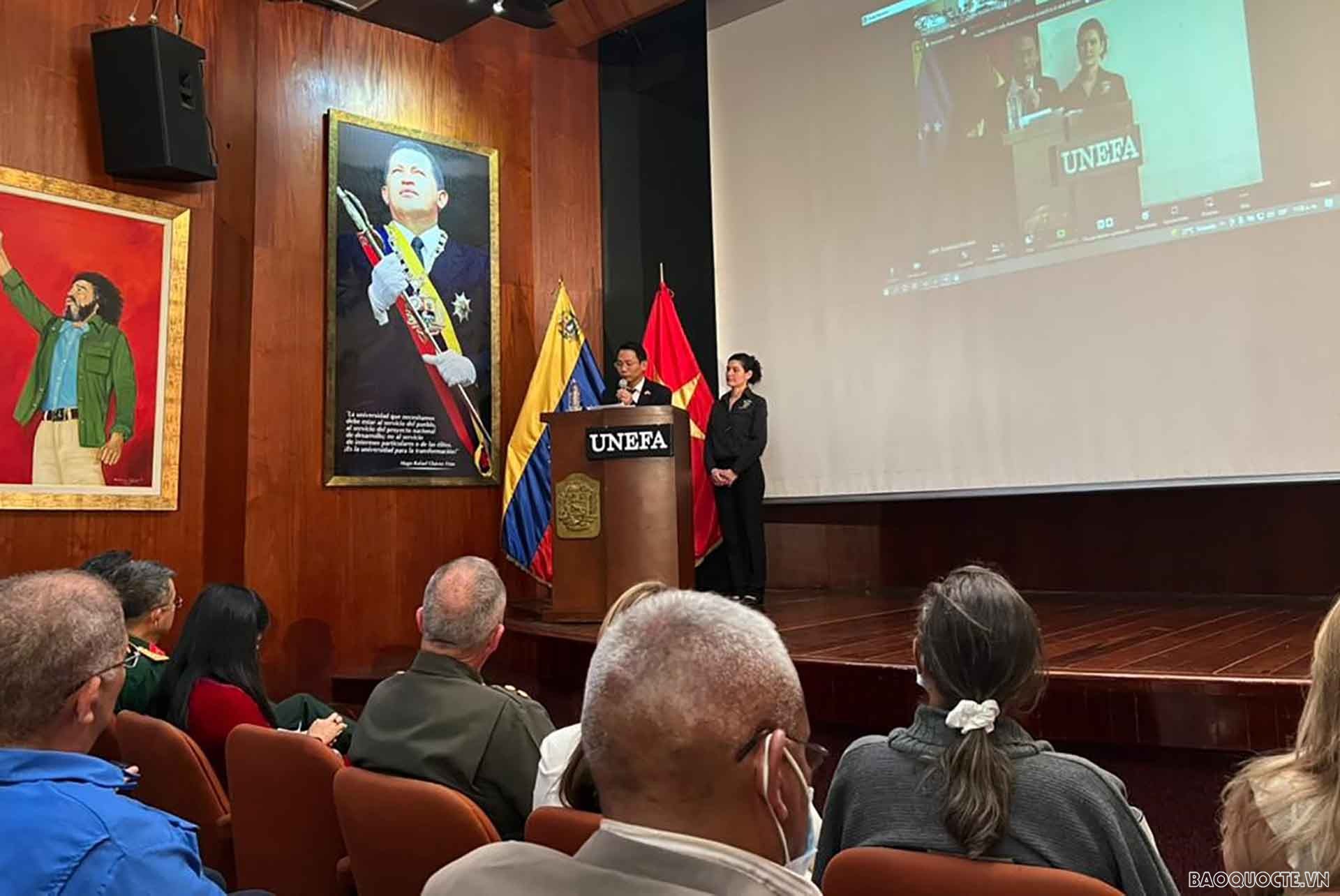 Khai trương Khoa ‘Đất nước và văn hóa Việt Nam thời đại Hồ Chí Minh’ tại Đại học Bách khoa thực nghiệm Quân đội Venezuela