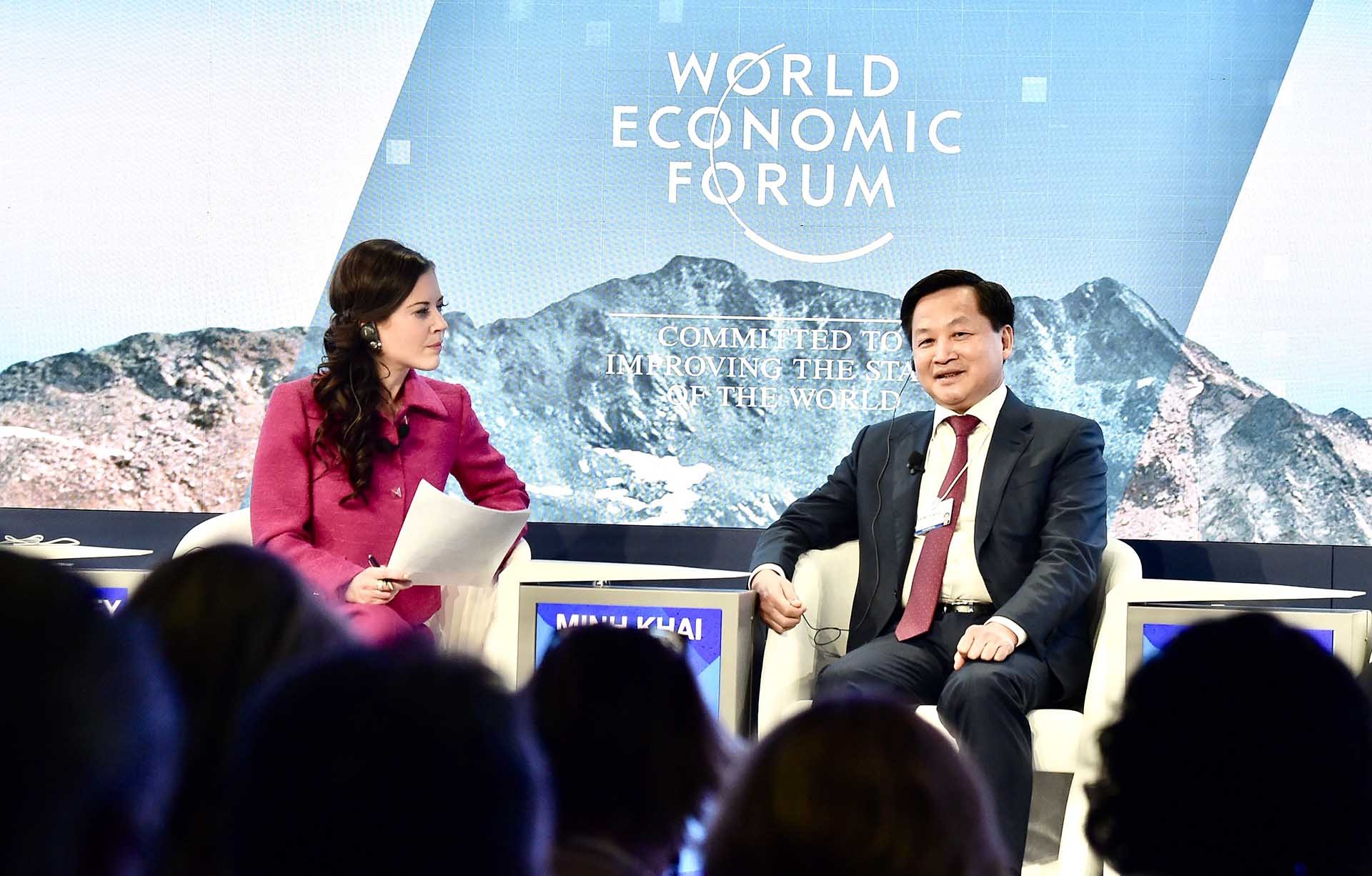 Việt Nam nêu 5 đề xuất quan trọng tại phiên toàn thể Diễn đàn Kinh tế thế giới
