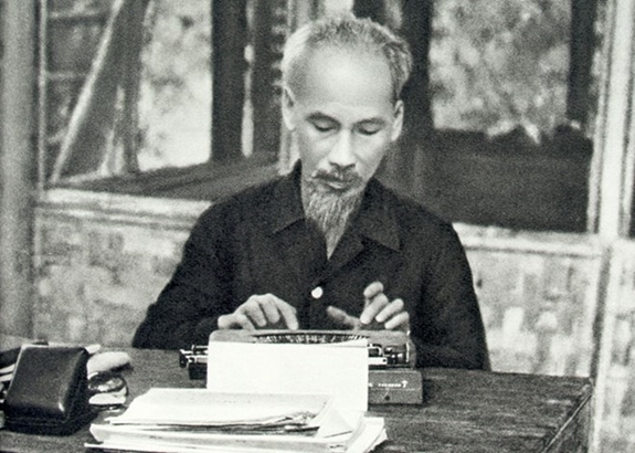 Chủ tịch Hồ Chí Minh. Ảnh tư liệu: TTXVN.