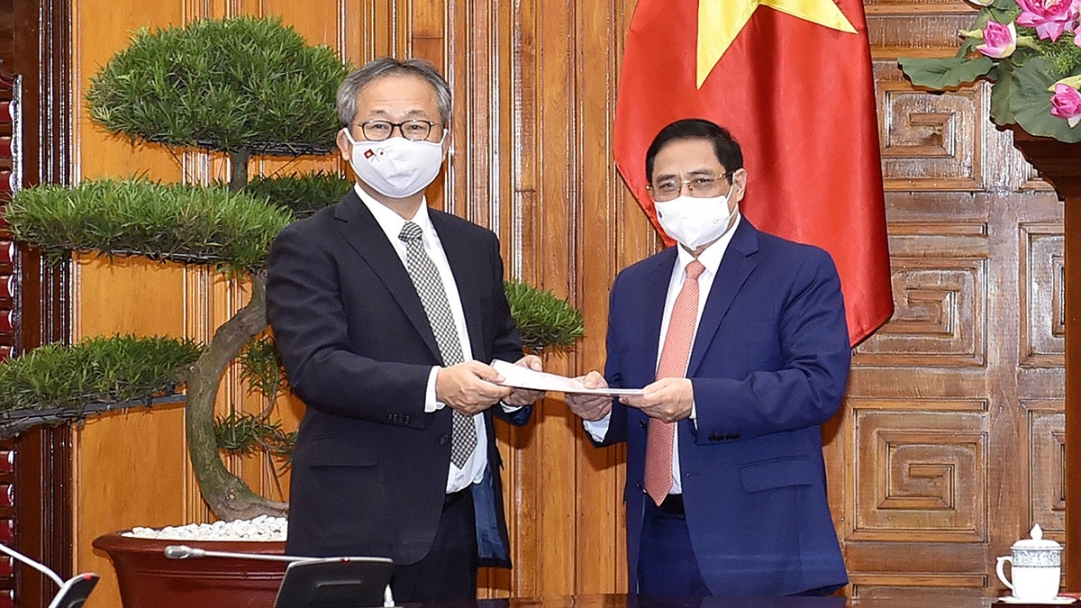 Chính phủ Nhật Bản hỗ trợ Việt Nam 1 triệu liều vaccine phòng Covid-19