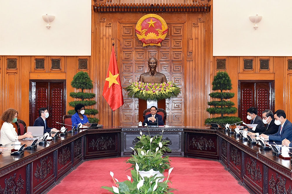 WB always contributes to Viet Nam’s socio-economic development: Prime Minister Pham Minh Chinh