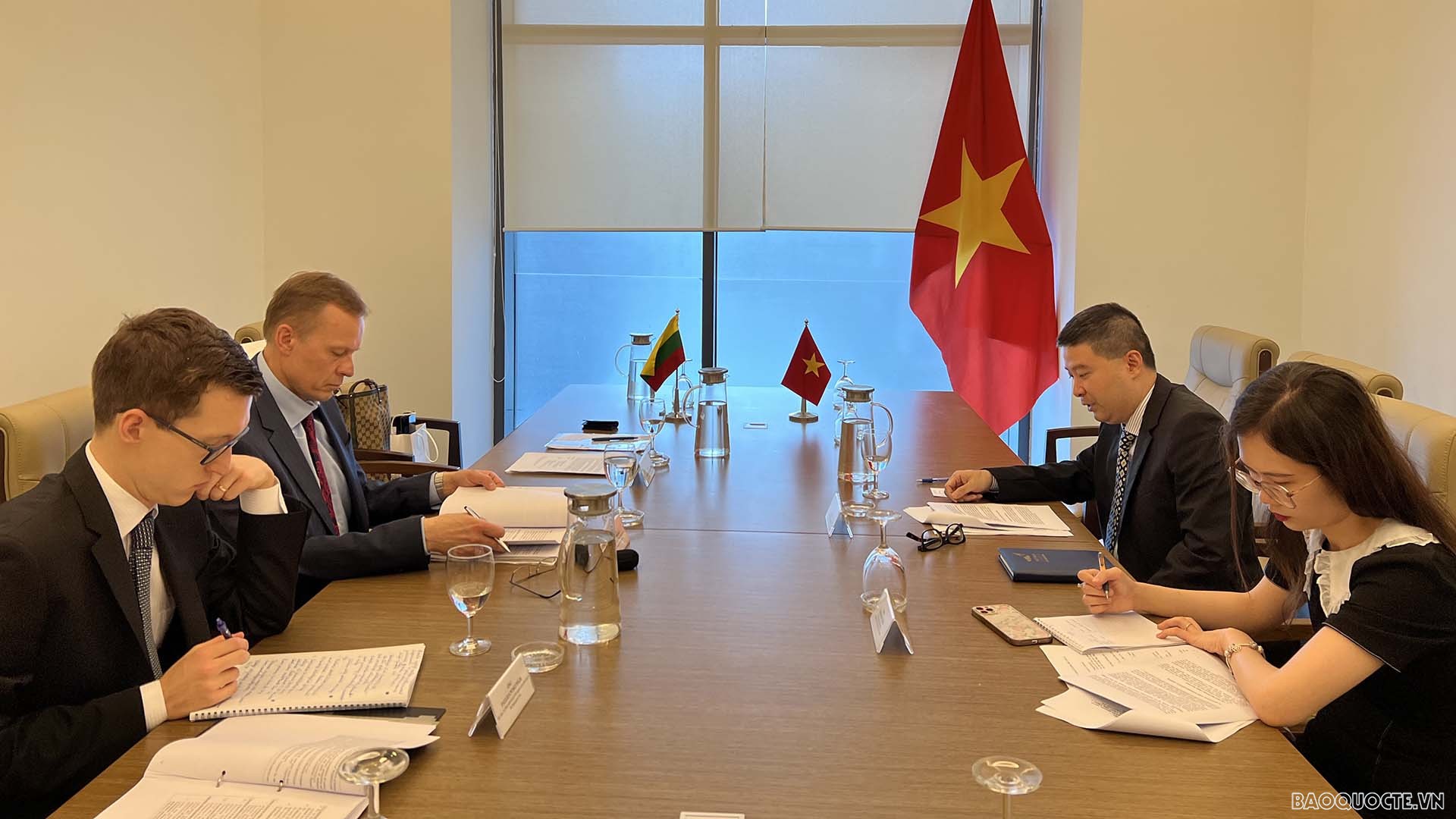 Tham vấn chính trị giữa hai Bộ Ngoại giao Việt Nam và Lithuania.