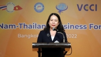 Phó Chủ tịch nước Võ Thị Ánh Xuân dự và phát biểu tại Diễn đàn doanh nghiệp Việt Nam-Thái Lan