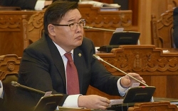 Điện mừng Chủ tịch Quốc hội Mông Cổ Gombojav Zandanshatar