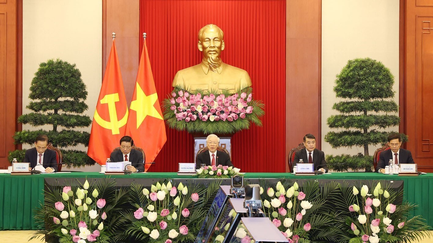 Tổng Bí thư Nguyễn Phú Trọng tham dự Hội nghị Thượng đỉnh giữa Đảng Cộng sản Trung Quốc với các chính đảng trên thế giới
