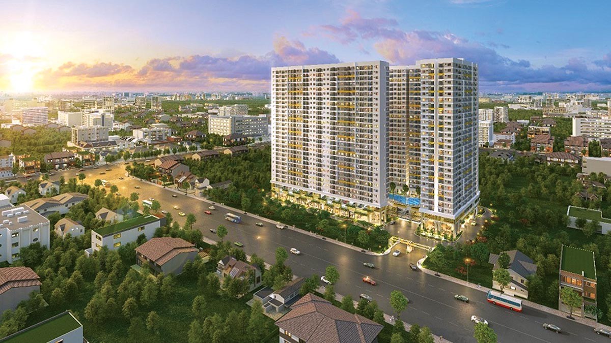 Khu căn hộ Legacy Central với mức giá tốt cùng chính sách ưu đãi hấp dẫn giúp gia đình trẻ dễ dàng hiện thực giấc mơ an cư.  (Ảnh: KQGroup)