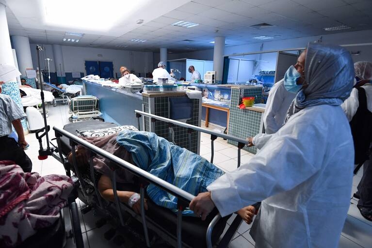 Hệ thống y tế của Tunisia đang trên đà sụp đổ vì đại dịch Covid-19.