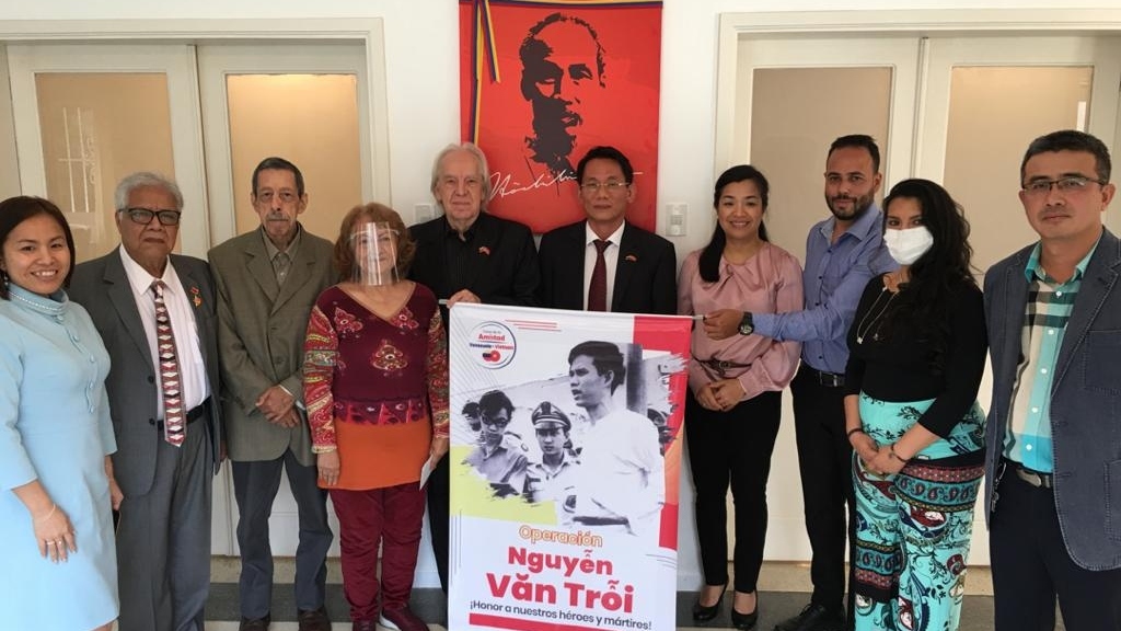 Đại sứ quán Việt Nam tại Venezuela tổ chức Lễ tri ân các du kích quân tham gia Chiến dịch Nguyễn Văn Trỗi