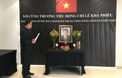 Đại sứ quán Việt Nam tại Qatar tổ chức trọng thể Lễ viếng nguyên Tổng Bí thư Lê Khả Phiêu