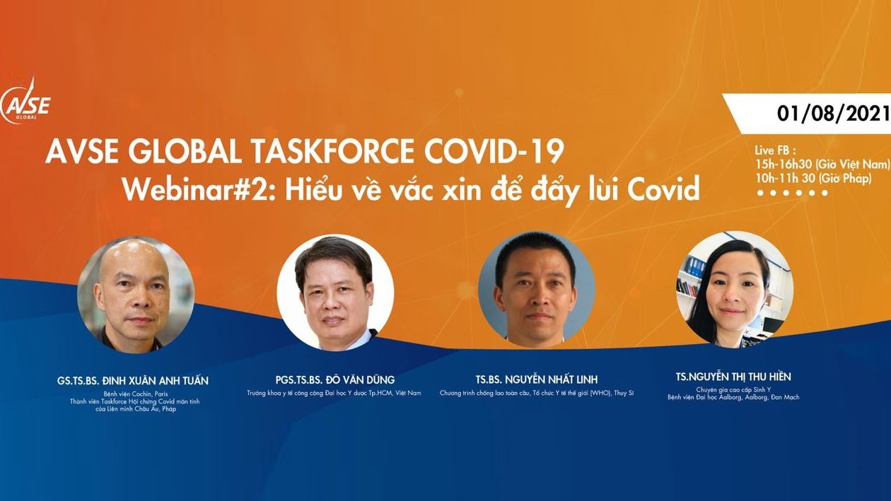 Đội ngũ chuyên gia của AVSE Global Taskforce Covid-19. (Nguồn: AVSE Global)