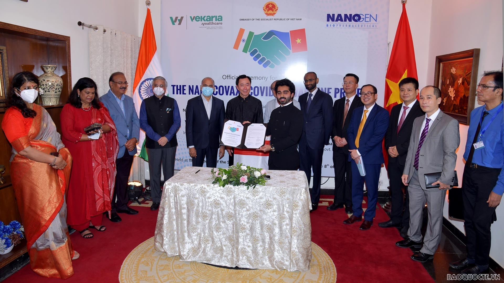 Công ty dược phẩm Ấn Độ 'bắt tay' Nanogen sản xuất, phân phối vaccine Nanocovax