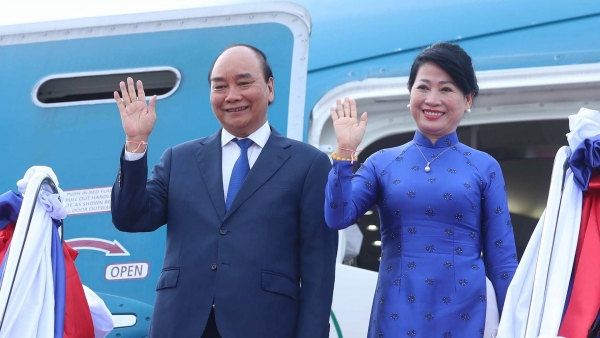 President Nguyen Xuan Phuc concludes Laos visit