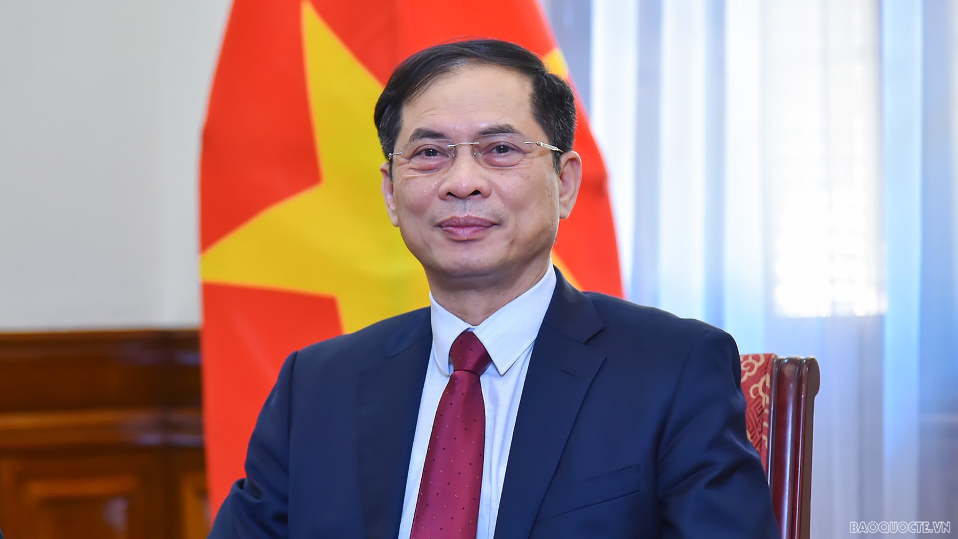 Bộ trưởng Ngoại giao Bùi Thanh Sơn. (Ảnh: Tuấn Anh)