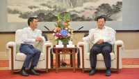 Thúc đẩy quan hệ giao lưu hữu nghị, hợp tác thực chất giữa Giang Tô, Thượng Hải với các địa phương của Việt Nam