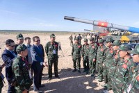 Trận bán kết Xe tăng hành tiến ấn tượng của Việt Nam tại Army Games 2022