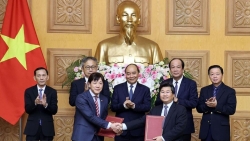 Thủ tướng Nguyễn Xuân Phúc làm việc với đoàn doanh nghiệp và một số tổ chức kinh tế Nhật Bản