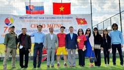 Cộng đồng người Việt Nam tại Slovakia tổ chức giải bóng đá nhân dịp Quốc khánh 2/9