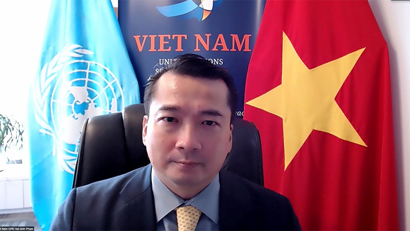 Đại sứ Phạm Hải Anh, Phó Trưởng Phái đoàn Việt Nam tại LHQ