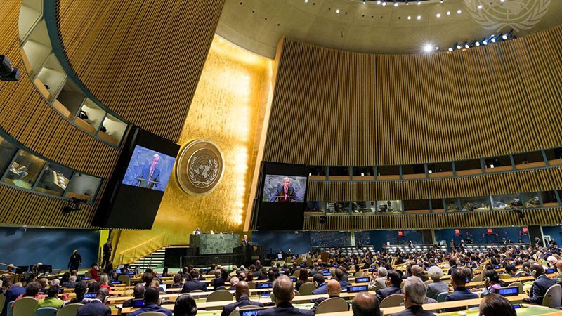 Phiên thảo luận chung cấp cao Khóa họp thứ 76 Đại hội đồng Liên hợp quốc đã được khai mạc với chủ đề “Cùng vững tin và tự cường - Hướng tới phục hồi sau COVID-19, tái thiết bền vững, bảo vệ hành tinh, thúc đẩy quyền con người và cải tổ Liên hợp quốc”.