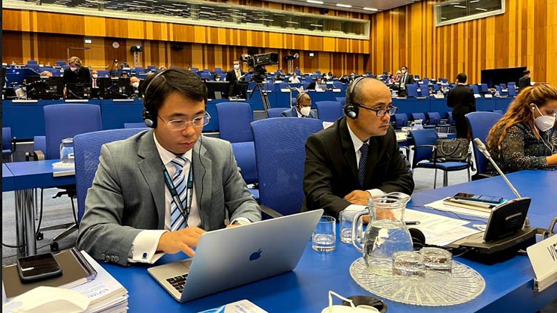 Đoàn Việt Nam tham dự Đại Hội đồng Cơ quan Năng lượng nguyên tử quốc tế khóa 65