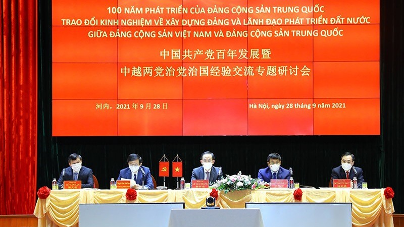 Việt Nam-Trung Quốc trao đổi kinh nghiệm về xây dựng Đảng, phát triển đất nước