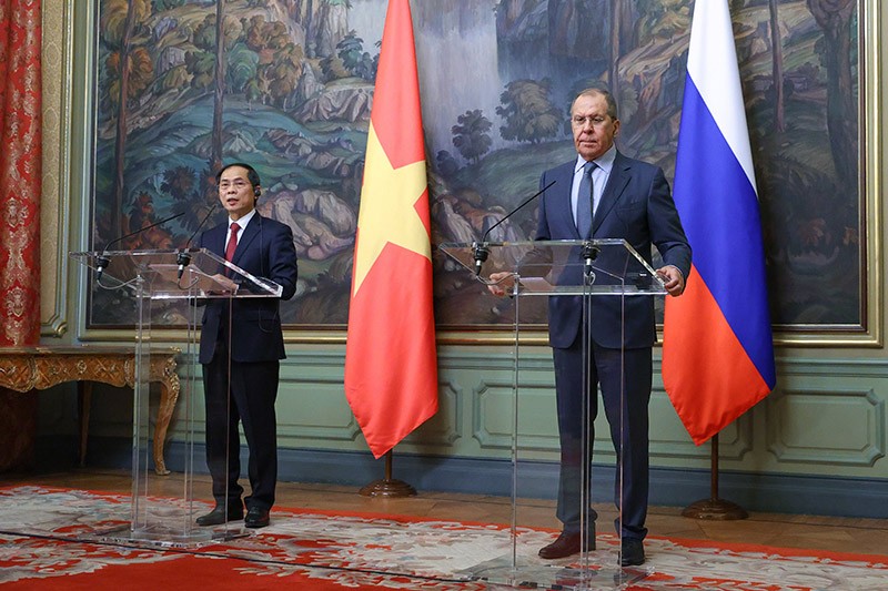 Russian media highlight Vietnamese FM Bui Thanh Son’s visit