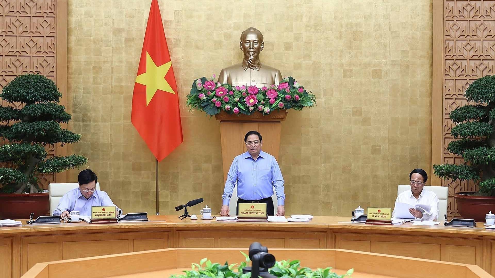 Thủ tướng Phạm Minh Chính chủ trì phiên họp Chính phủ thường kỳ tháng 8/2022