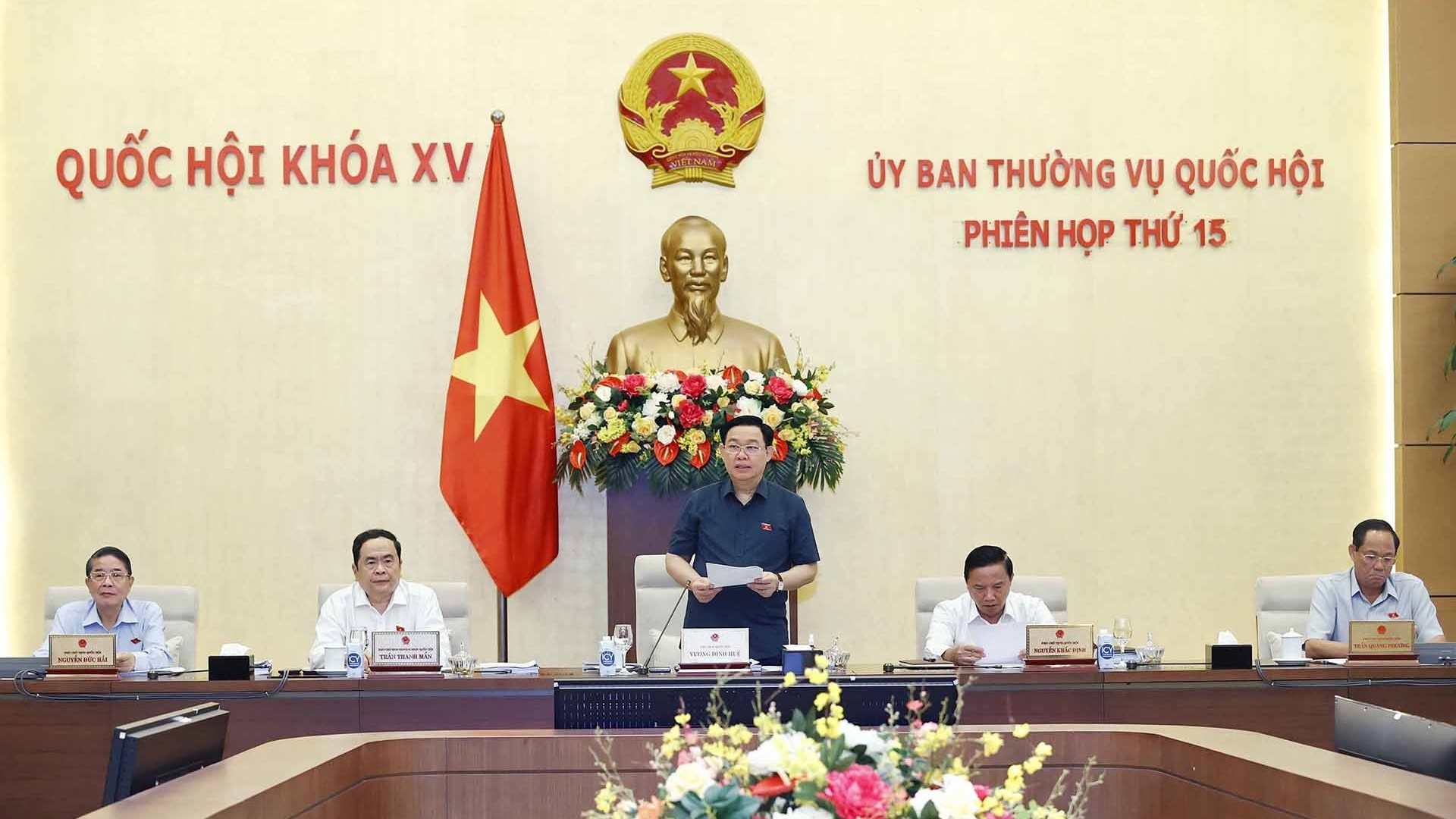 uy ban thuong vu quoc hoi khai mac phien hop thu 15