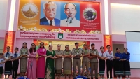 Năm học mới ở Trường song ngữ Lào-Việt Nam