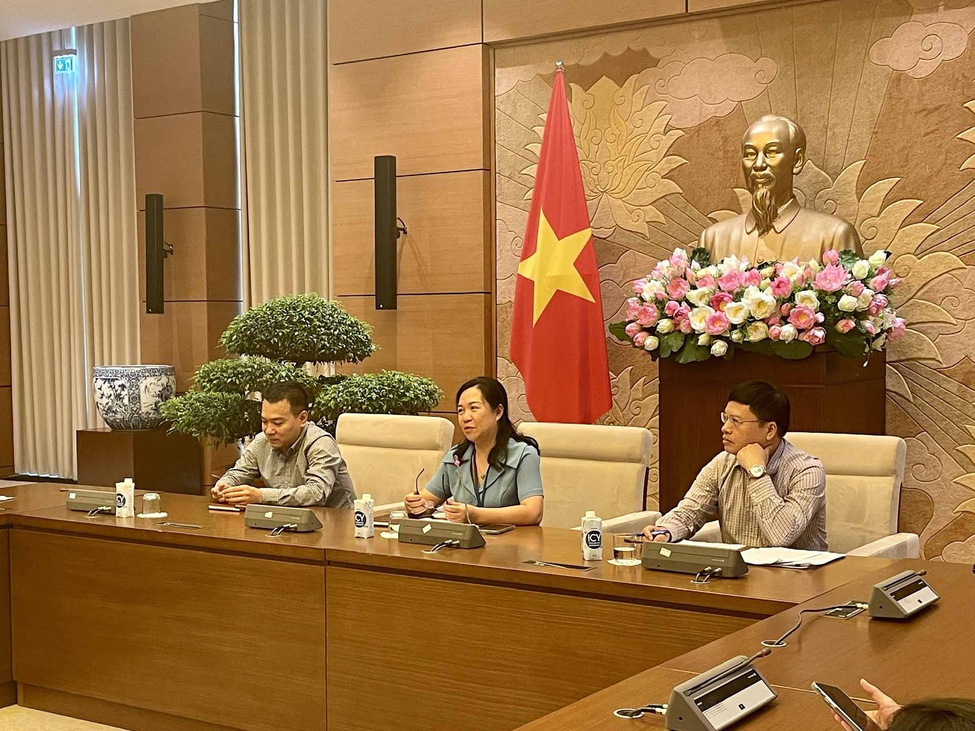 Các học viên của lớp bồi dưỡng Tiền công vụ năm 2022 Văn phòng Quốc hội