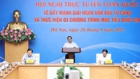 Thủ tướng Phạm Minh Chính chủ trì Hội nghị trực tuyến toàn quốc về đẩy mạnh giải ngân vốn đầu tư công