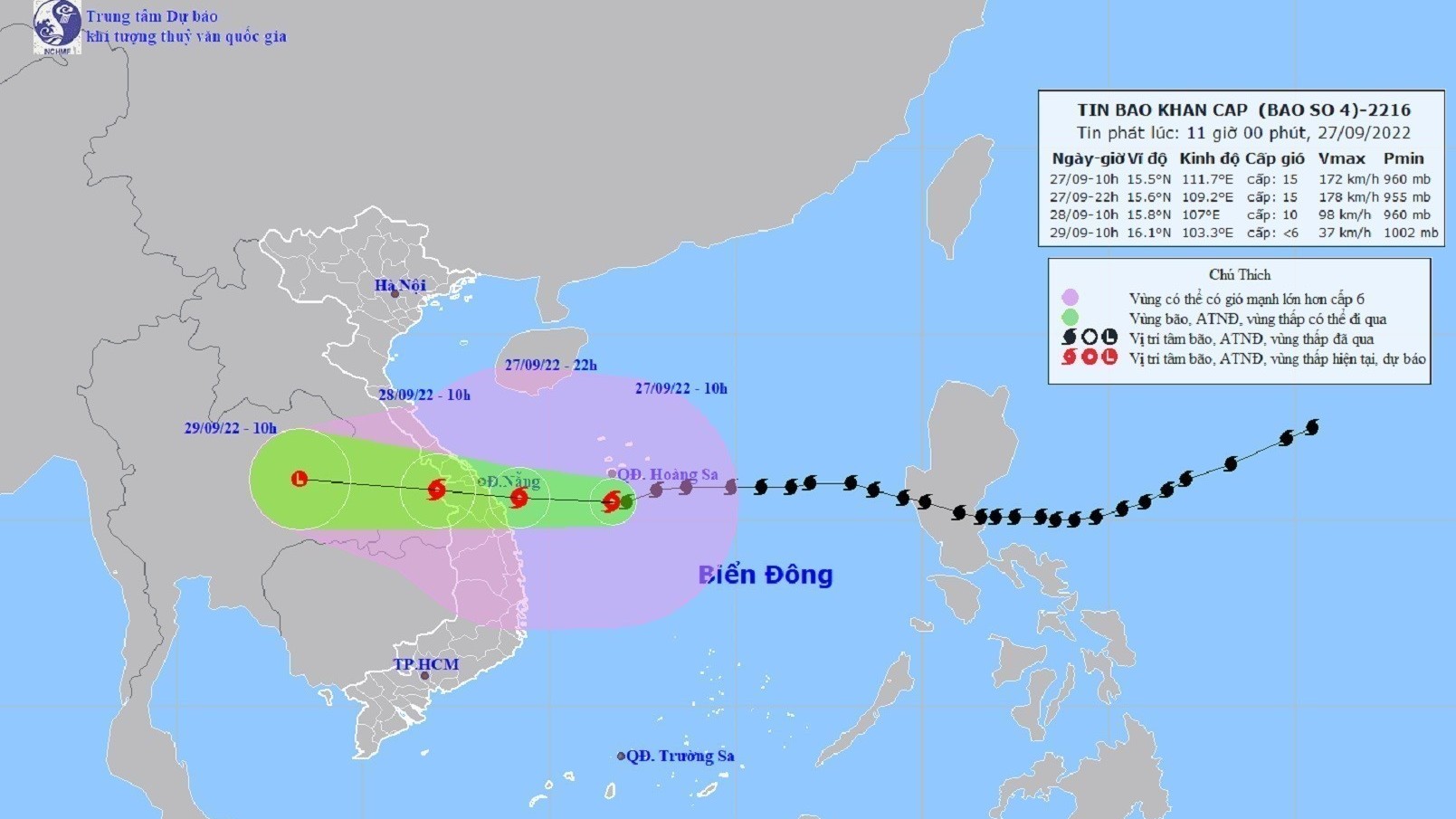 Thủ tướng tiếp tục ra công điện yêu cầu tập trung ứng phó khẩn cấp với bão số 4