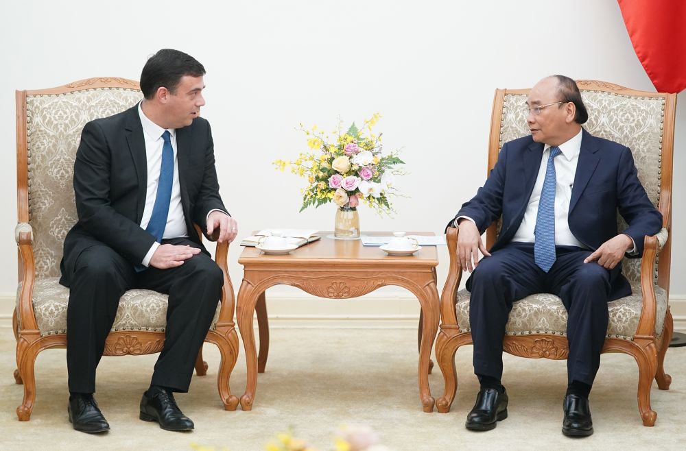 Thủ tướng Nguyễn Xuân Phúc tiếp Đại sứ Israel tại Việt Nam