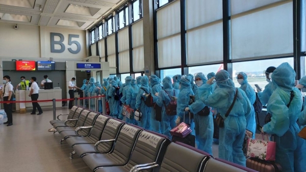 Foreign Ministry: Vietjet Air brings home 230 Vietnamese citizens from Taiwan (China)